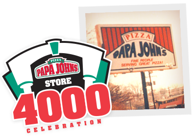 The 4000th restaurant opened (2014)